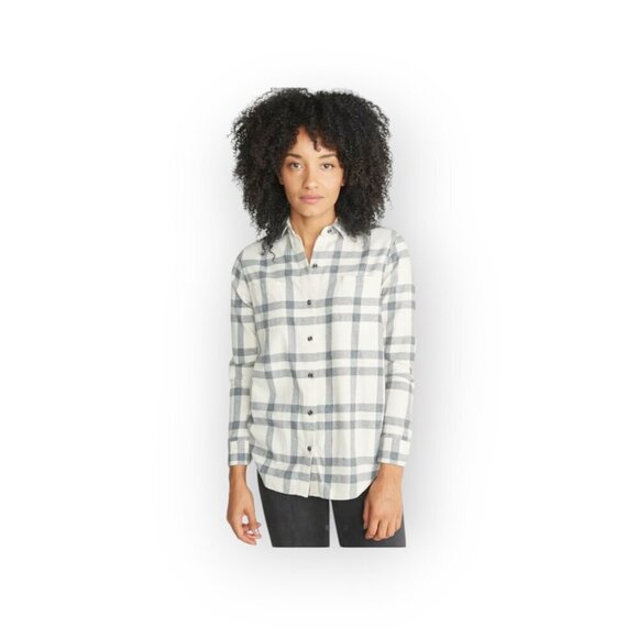 Cozy Marine Layer Shay Plaid Overshirt M - Picture 12 of 12